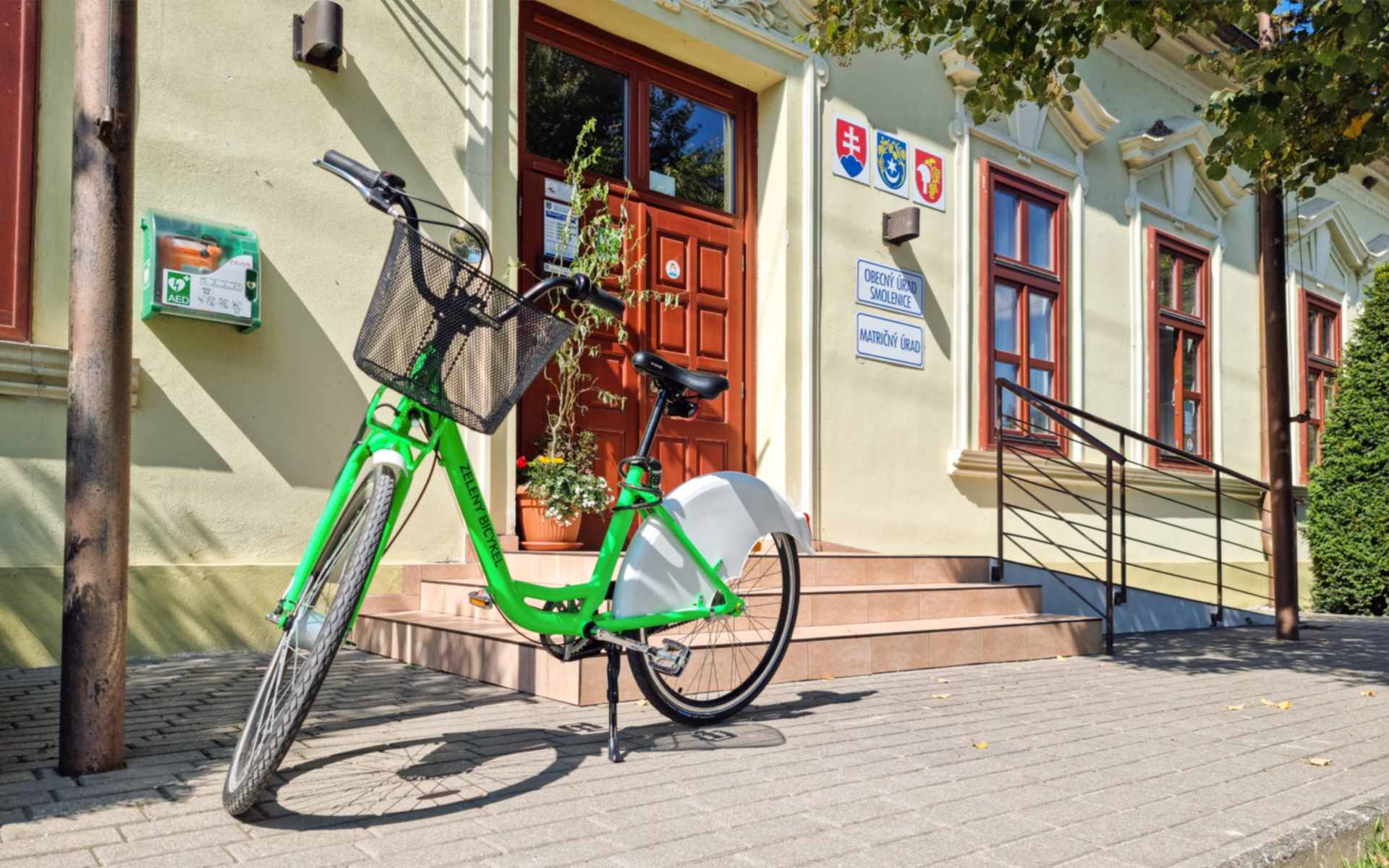 Už aj u nás doma v Smoleniciach - Zelený bicykel