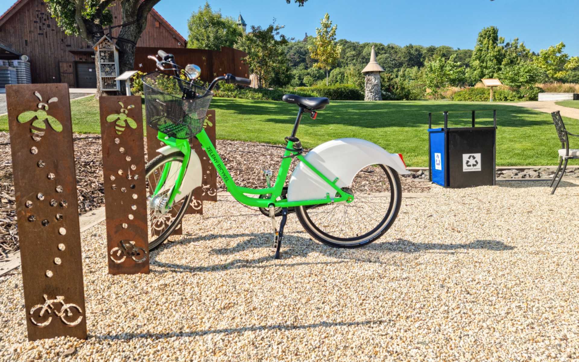 1 000 MINÚT bezplatne - Zelený bicykel